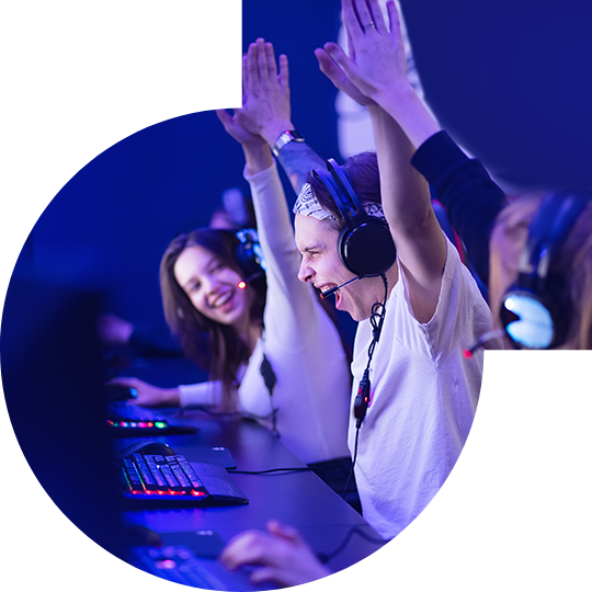 九游会獨家雙向驅動技術<br>讓電競玩家盡情享受極致高速快感